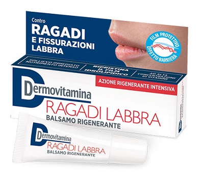 DERMOVITAMINA RAGADI LABBRA BALSAMO RIGENERANTE 8 ML - dottorbianchi.it