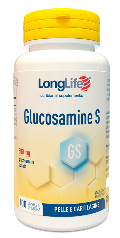 LONGLIFE GLUCOSAMINE S 100 CAPSULE - dottorbianchi.it