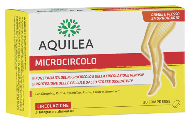 AQUILEA MICROCIRCOLO 30 COMPRESSE - dottorbianchi.it