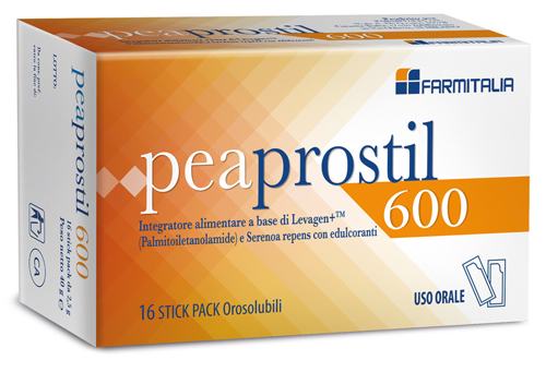 PEAPROSTIL 600 16 STICK PACK OROSOLUBILI - dottorbianchi.it