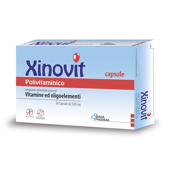 XINOVIT POLIVITAMINICO 30 CAPSULE DA 500 MG - dottorbianchi.it