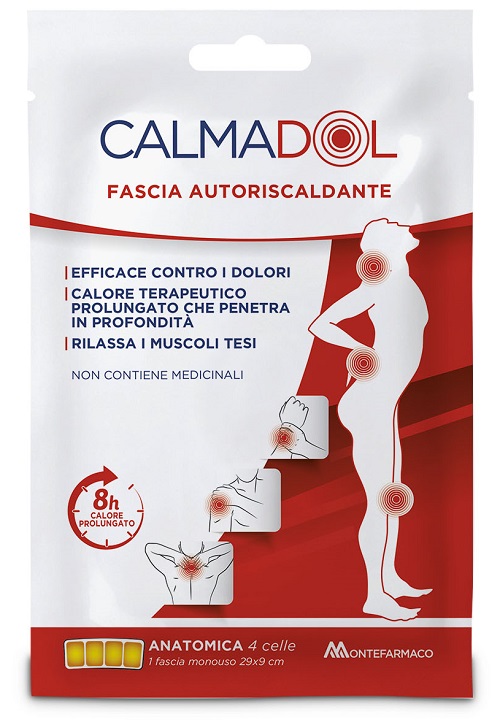 CALMADOL FASCIA AUTORISCALDANTE LOMBARE 1 PEZZO - dottorbianchi.it