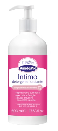 EUPHIDRA AMIDOMIO INTIMO DETERGENTE IDRATANTE 500 ML - dottorbianchi.it