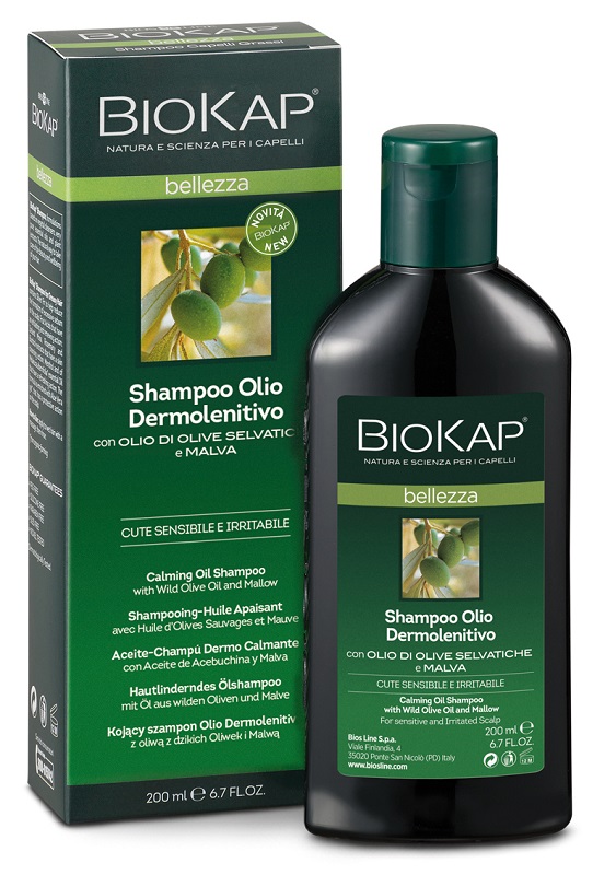 BIOKAP SHAMPOO OLIO DERMOLENITIVO 200 ML - dottorbianchi.it