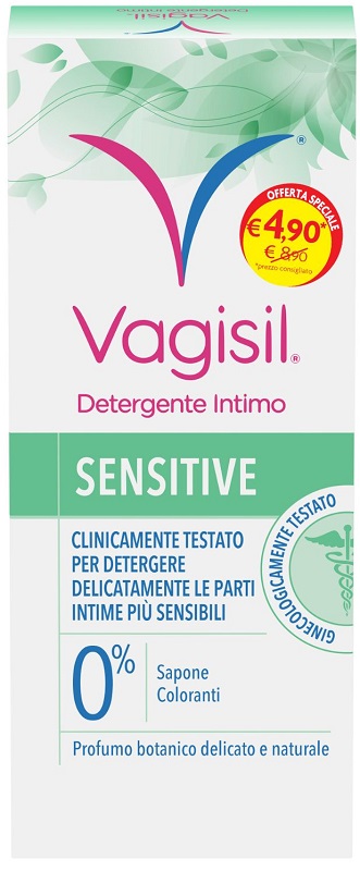 VAGISIL DETERGENTE SENSITIVE 250 ML - dottorbianchi.it