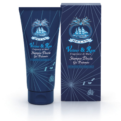 VETIVER & RUM SHAMPOO DOCCIA GEL PROFUMATO 200 ML - dottorbianchi.it