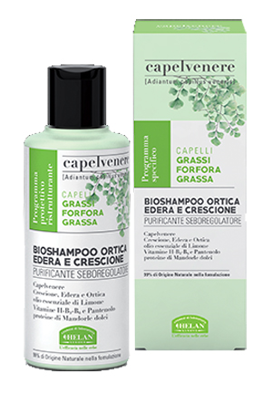 CAPELVENERE BIOSHAMPOO ORTICA EDERA E CRESCIONE 200 ML - dottorbianchi.it