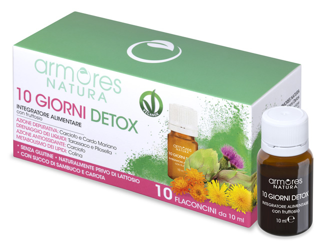 ARMORES NATURA 10 GIORNI DETOX 100 ML - dottorbianchi.it