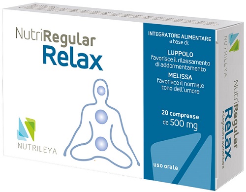 NUTRIREGULAR RELAX 20 COMPRESSE - dottorbianchi.it