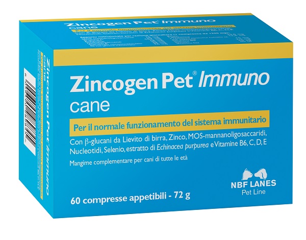 ZINCOGEN PET IMMUNO 60 COMPRESSE - dottorbianchi.it