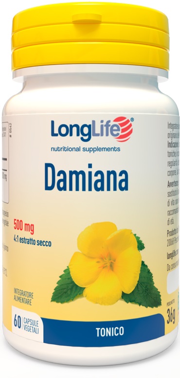 LONGLIFE DAMIANA 60 CAPSULE - dottorbianchi.it