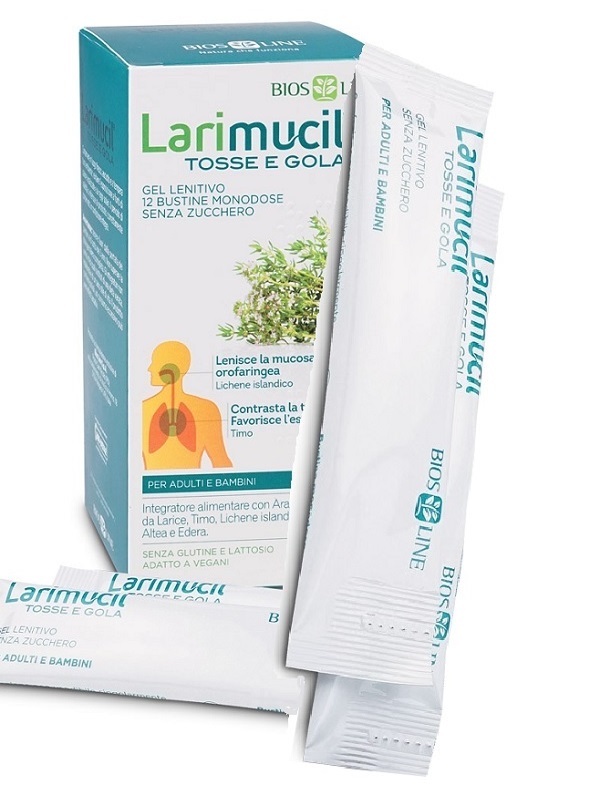 LARIMUCIL TOSSE GOLA 12 BUSTINE 10 ML - dottorbianchi.it