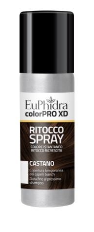 EUPHIDRA COLORPRO XD TINTURA RITOCCO SPRAY CAPELLI CASTANO 75 ML - dottorbianchi.it