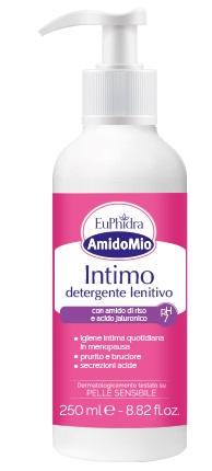 EUPHIDRA AMIDOMIO INTIMO DETERGENTE LENITIVO PH 7 250 ML - dottorbianchi.it
