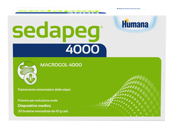 SEDAPEG 4000 20 BUSTINE MONODOSE X 10G HUMANA - dottorbianchi.it