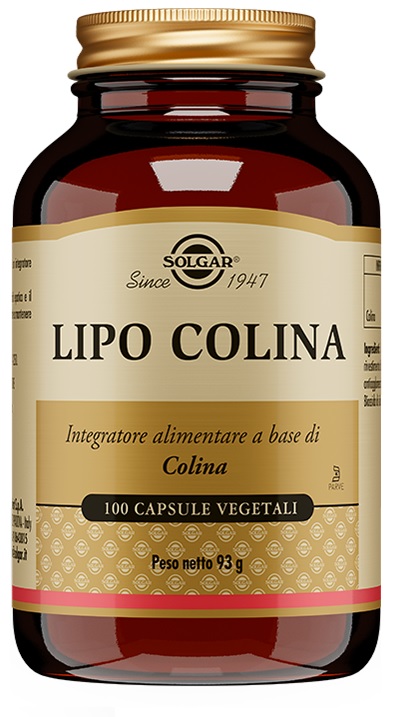 LIPO COLINA 100 CAPSULE VEGETALI - dottorbianchi.it