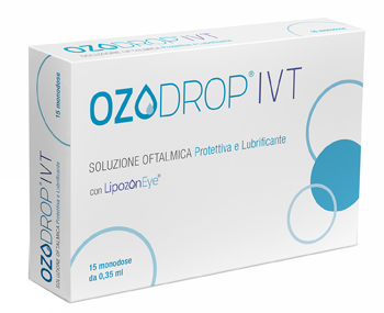 OZODROP IVT SOLUZIONE OFTALMICA BASE DI OLIO OZONIZZATO IN FOSFOLIPIDI 15 FLACONCINI MONODOSE DA 0,35 ML - dottorbianchi.it