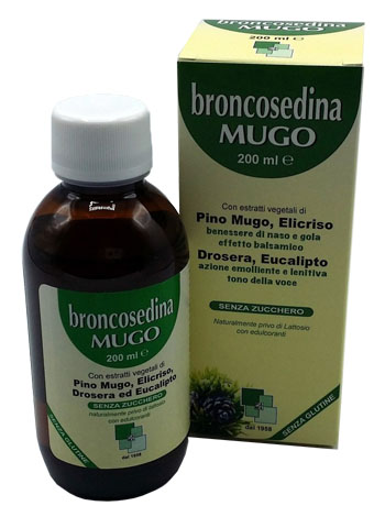 BRONCOSEDINA MUGO 200 ML SENZA ZUCCHERO - dottorbianchi.it