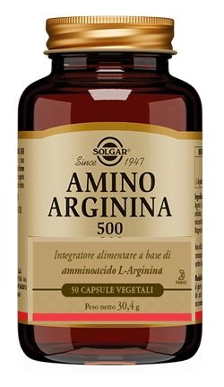 AMINO ARGININA 500 50 CAPSULE VEGETALI - dottorbianchi.it