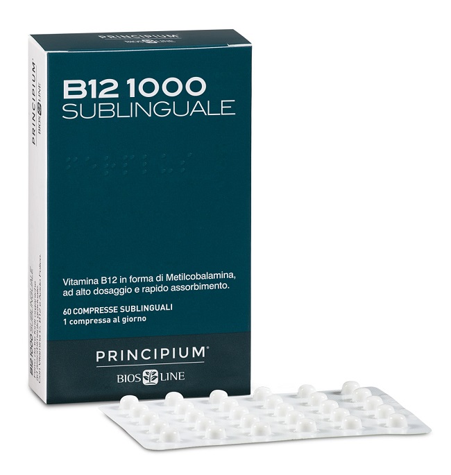 PRINCIPIUM B12 1000 60 COMPRESSE SUBLINGUALI - dottorbianchi.it