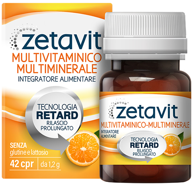 ZETAVIT MULTIVI MULTIMIN 42 COMPRESSE - dottorbianchi.it