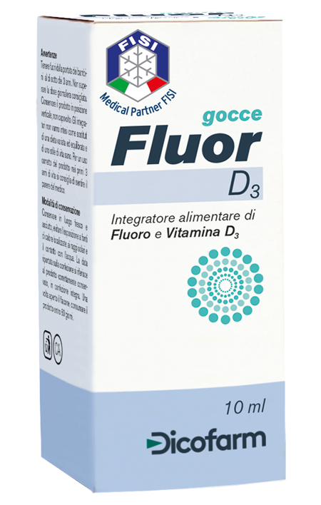 FLUOR D3 GOCCE 10 ML  - dottorbianchi.it