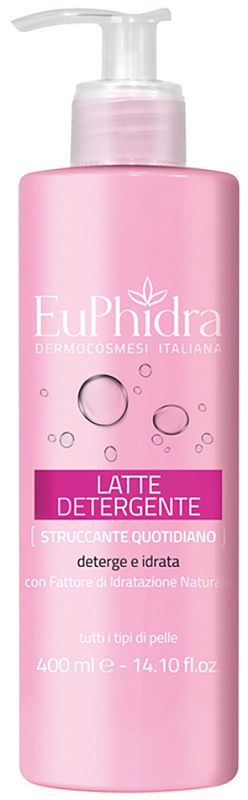 EUPHIDRA LATTE DETERGENTE STRUCCANTE QUOTIDIANO 400 ML - dottorbianchi.it