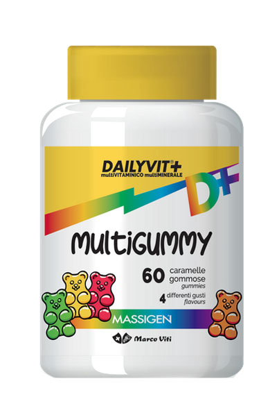 DAILYVIT MULTIGUMMY CARAMELLE GOMMOSE - dottorbianchi.it
