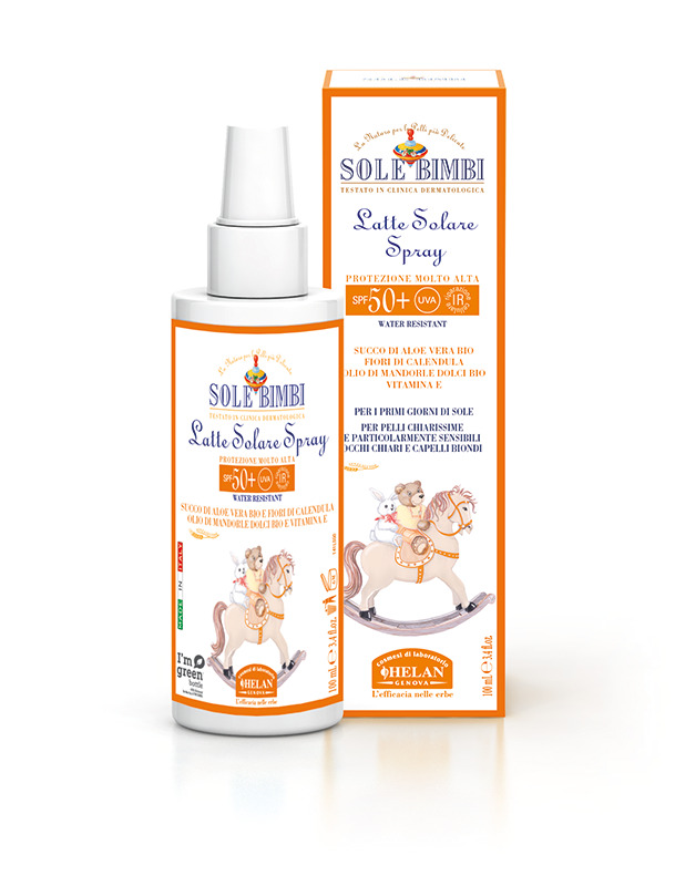 SOLE BIMBI LATTE SOLARE SPRAY SPF50+ 100 ML - dottorbianchi.it