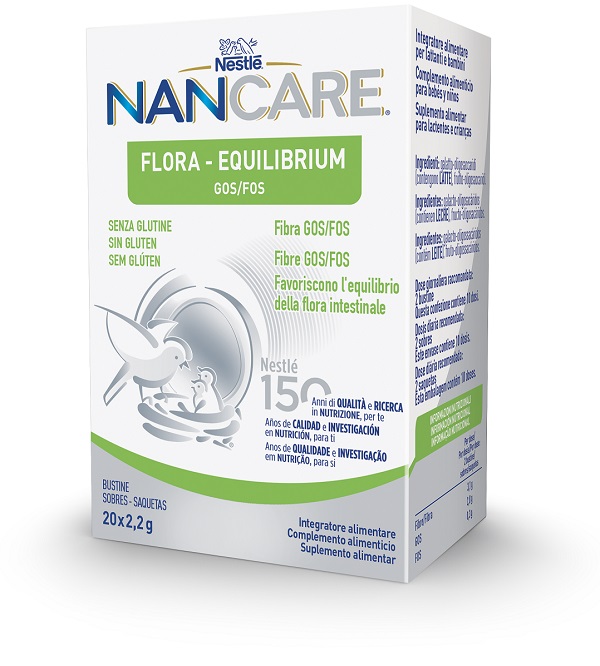 NESTLE' NANCARE FLORA EQUILIBRIUM 20 BUSTINE - dottorbianchi.it