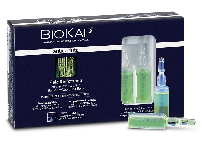 BIOKAP FIALE RINFORZANTI ANTICADUTA CON TRICOLTIL 12 PEZZI DA 7 ML NEW - dottorbianchi.it