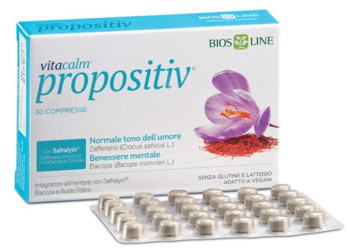 VITACALM PROPOSITIV 30 COMPRESSE - dottorbianchi.it