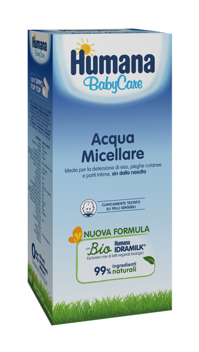 HUMANA BABY CARE ACQUA MICELLARE 300 ML - dottorbianchi.it