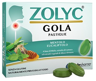 ZOLYC GOLA MENTOLO/EUCALIPTO 36 PASTIGLIE - dottorbianchi.it