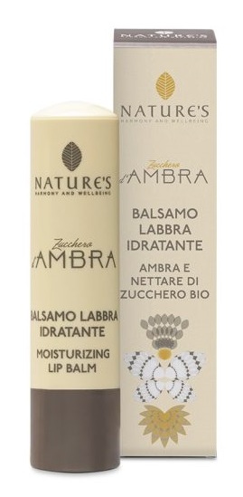 NATURE'S ZUCCHERO AMBRA BALSAMO LABBRA EDIZIONE LIMITATA 5,7 ML - dottorbianchi.it