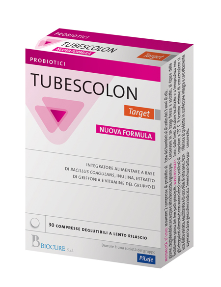 TUBESCOLON TARGET 30 COMPRESSE NUOVA FORMULA - dottorbianchi.it