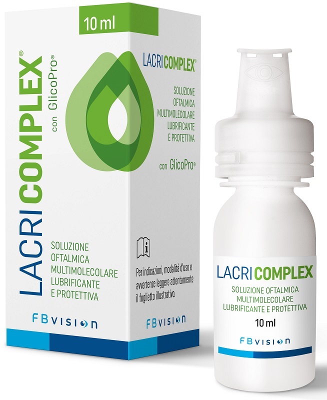 LACRICOMPLEX SOLUZIONE OFTALMICA MULTIMOLECOLARE LUBRIFICANTE PROTETTIVA 10 ML - dottorbianchi.it
