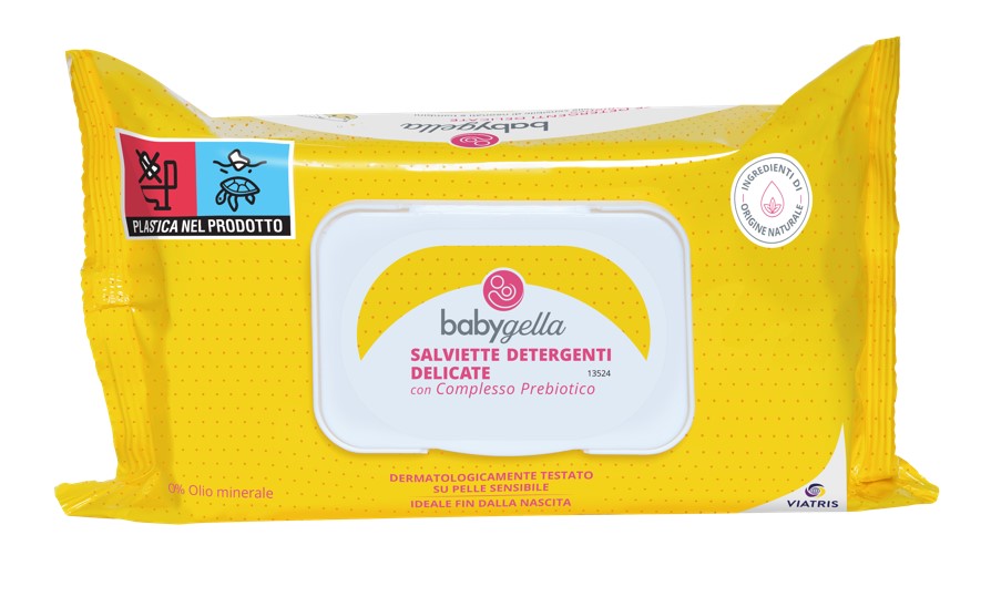 BABYGELLA PREBIOTIC SALVIETTINE 72 PEZZI - dottorbianchi.it
