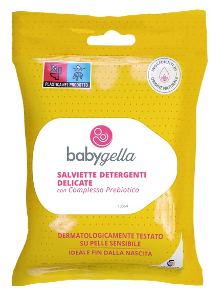 BABYGELLA PREBIOTIC SALVIETTINE 15 PEZZI - dottorbianchi.it