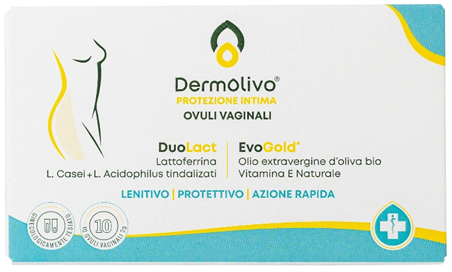 DERMOLIVO OVULI VAGINALI 10 PEZZI - dottorbianchi.it