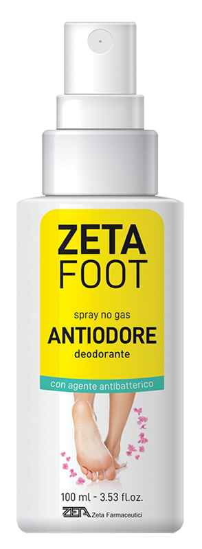 ZETAFOOT SPRAY ANTIODORE 100 ML - dottorbianchi.it