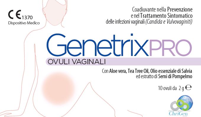 GENETRIX PRO 10 OVULI VAGINALI 2 G - dottorbianchi.it