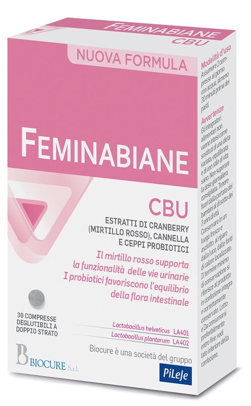 FEMINABIANE CBU 30 COMPRESSE - dottorbianchi.it