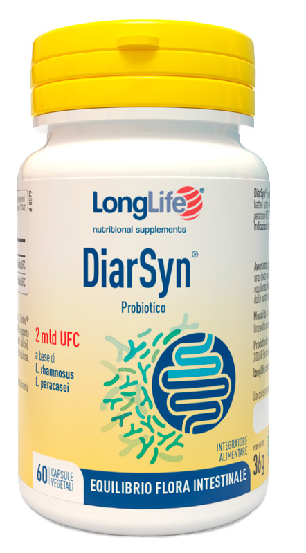 LONGLIFE DIARSYN 60 CAPSULE VEGETALI - dottorbianchi.it