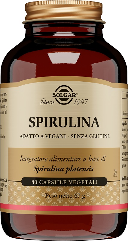 SPIRULINA 80 CAPSULE VEG - dottorbianchi.it