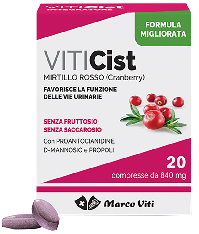 VITICIST MIRTILLO 20 COMPRESSE RIVESTITE - dottorbianchi.it