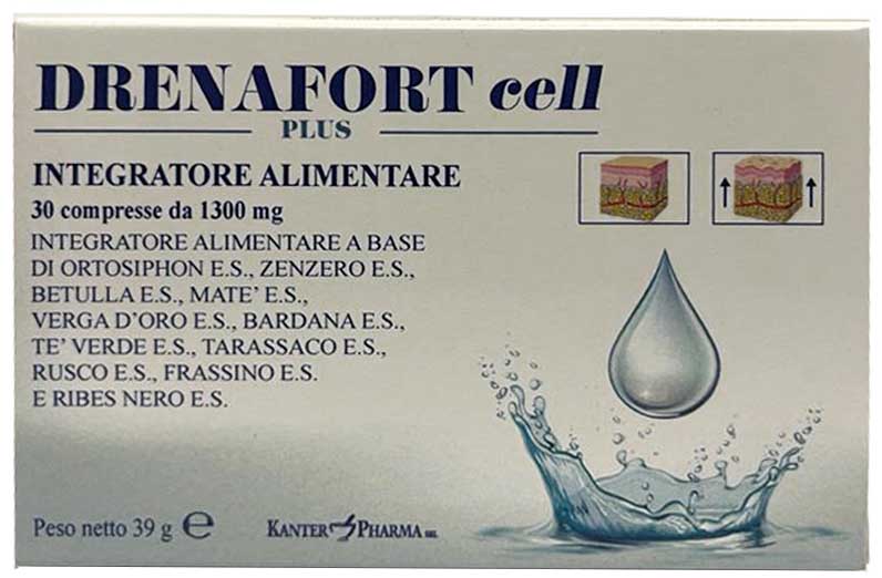 DRENAFORT CELL PLUS 30 COMPRESSE - dottorbianchi.it