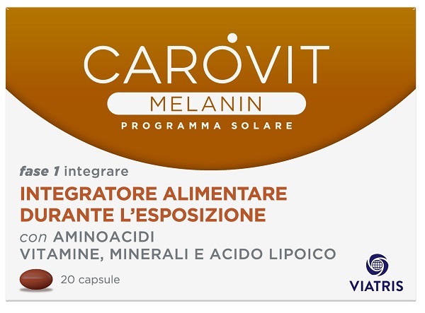 CAROVIT MELANIN PROGRAMMA SOLARE 20 CAPSULE - dottorbianchi.it