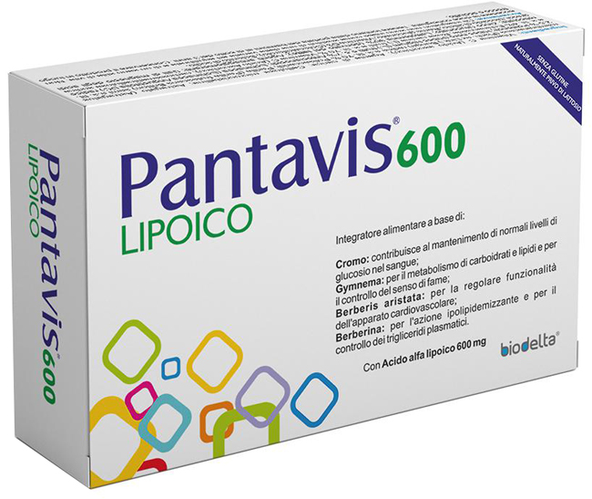PANTAVIS 600 LIPOICO 30 COMPRESSE - dottorbianchi.it