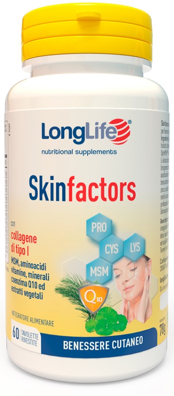 LONGLIFE SKIN FACTORS 60 TAVOLETTE RIVESTITE - dottorbianchi.it